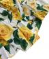 中古・古着 DOLCE & GABBANA (ドルチェ＆ガッバーナ) 花柄ノースリーブワンピース ホワイト×イエロー サイズ:42：40000円