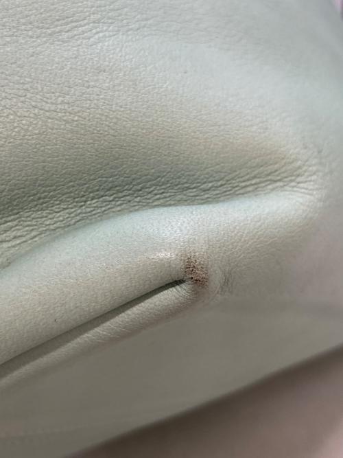 COACH（コーチ）COACH (コーチ) レザートートバッグ ブルーの古着・服飾アイテム