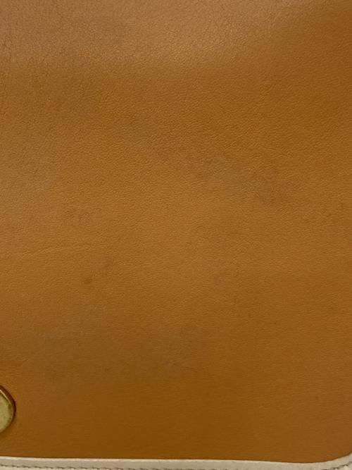 COACH（コーチ）COACH (コーチ) ターンロックレザーショルダーバッグ　9668 ベージュの古着・服飾アイテム