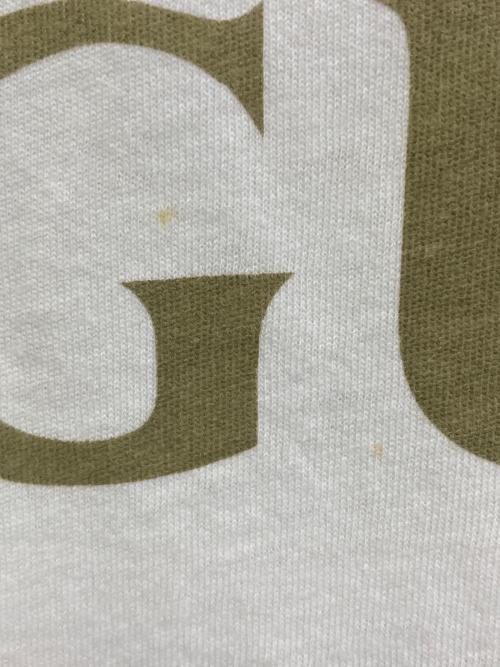 GUCCI（グッチ）GUCCI (グッチ) ロゴ ウォッシュドオーバーサイズ Tシャツ　440103 ホワイト サイズ:Mの古着・服飾アイテム