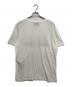 GUCCI (グッチ) ロゴ ウォッシュドオーバーサイズ Tシャツ　440103 ホワイト サイズ:M：10000円