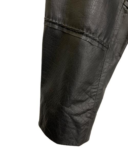 DIESEL（ディーゼル）DIESEL (ディーゼル) レザーライダースジャケット ブラック サイズ:Mの古着・服飾アイテム