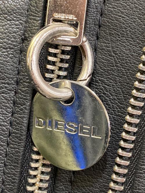 DIESEL（ディーゼル）DIESEL (ディーゼル) レザーライダースジャケット ブラック サイズ:Mの古着・服飾アイテム