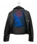 DIESEL (ディーゼル) レザーライダースジャケット ブラック サイズ:M：12000円