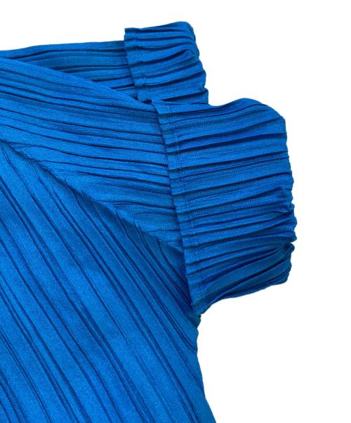 PLEATS PLEASE（プリーツプリーズ）PLEATS PLEASE (プリーツプリーズ) ワンピース ブルー サイズ:4の古着・服飾アイテム