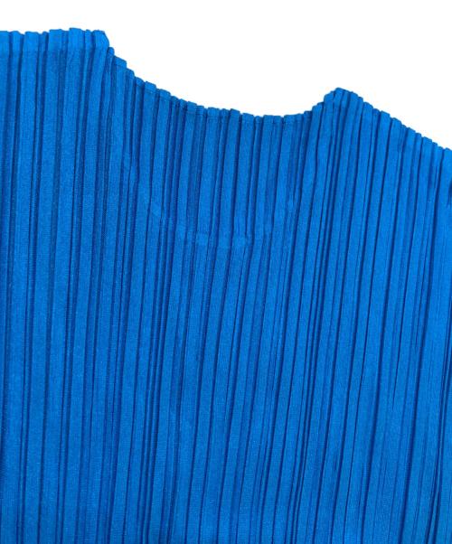 PLEATS PLEASE（プリーツプリーズ）PLEATS PLEASE (プリーツプリーズ) ワンピース ブルー サイズ:4の古着・服飾アイテム