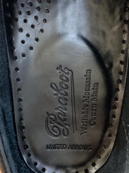 PARABOOT（パラブーツ）PARABOOT (パラブーツ) タッセルローファー　0123 ブラック サイズ:7 1/2の古着・服飾アイテム