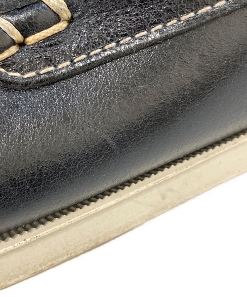 PARABOOT（パラブーツ）PARABOOT (パラブーツ) タッセルローファー　0123 ブラック サイズ:7 1/2の古着・服飾アイテム