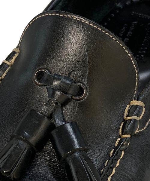 PARABOOT（パラブーツ）PARABOOT (パラブーツ) タッセルローファー　0123 ブラック サイズ:7 1/2の古着・服飾アイテム
