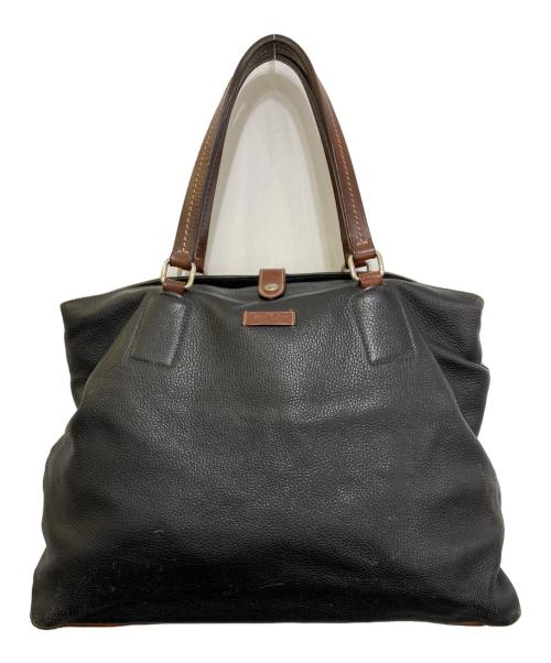 Daniel&Bob（ダニエル＆ボブ）Daniel&Bob (ダニエル＆ボブ) TOMORROW LAND (トゥモローランド) 別注 BAIN ALCE レザーバッグ ブラックの古着・服飾アイテム