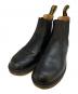 Dr.Martens（ドクターマーチン）の古着「サイドゴアブーツ」｜ブラック