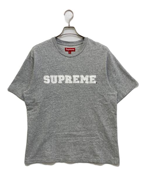 SUPREME（シュプリーム）SUPREME (シュプリーム) Collegiate S/S Top グレー サイズ:Mの古着・服飾アイテム