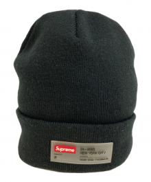 SUPREME（シュプリーム）の古着「clear label beanie」｜ブラック