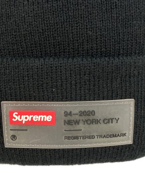 SUPREME（シュプリーム）SUPREME (シュプリーム) clear label beanie ブラックの古着・服飾アイテム