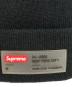 中古・古着 SUPREME (シュプリーム) clear label beanie ブラック：10000円