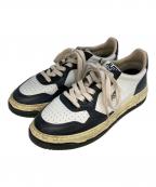 AUTRY×MIHARA YASUHIROオートリー×ミハラヤスヒロ）の古着「MEDALIST LOW SUPERVINTAGE」｜ホワイト×ブラック