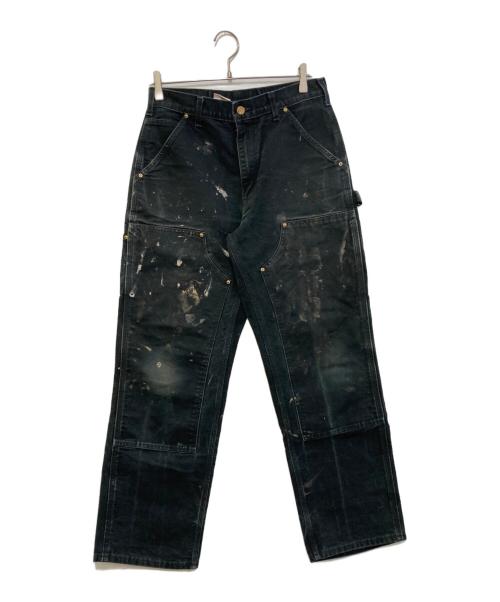 CarHartt（カーハート）CarHartt (カーハート) ダブルニーペインターパンツ ブラック サイズ:31の古着・服飾アイテム