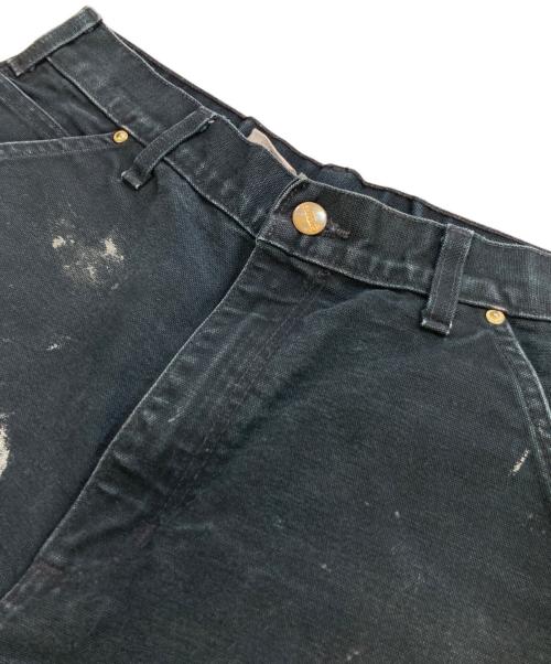 CarHartt（カーハート）CarHartt (カーハート) ダブルニーペインターパンツ ブラック サイズ:31の古着・服飾アイテム