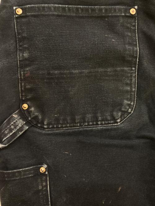 CarHartt（カーハート）CarHartt (カーハート) ダブルニーペインターパンツ ブラック サイズ:31の古着・服飾アイテム