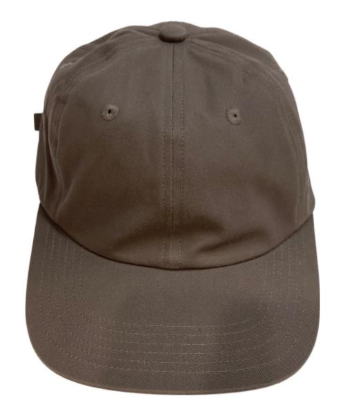 kijima takayuki（キジマタカユキ）kijima takayuki (キジマタカユキ) Cotton Gaba 6panel Cap　E-008C グレーの古着・服飾アイテム