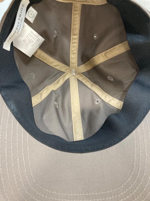 kijima takayuki（キジマタカユキ）kijima takayuki (キジマタカユキ) Cotton Gaba 6panel Cap　E-008C グレーの古着・服飾アイテム