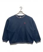 stussyステューシー）の古着「ロゴスウェット」｜ネイビー