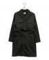 The Blurred CLOTHING（ブラードクロージング）の古着「TWILL COAT」｜ブラック