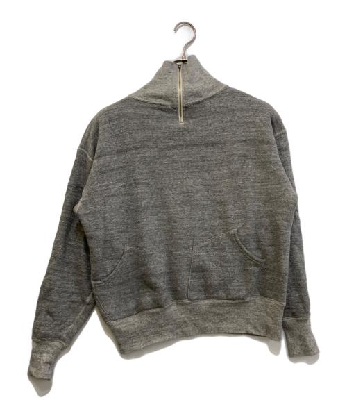 WAREHOUSE（ウエアハウス）WAREHOUSE (ウエアハウス) ハーフジップスウェット グレー サイズ:42の古着・服飾アイテム