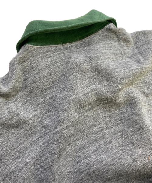 WAREHOUSE（ウエアハウス）WAREHOUSE (ウエアハウス) ツートンハーフジップスウェット グリーン サイズ:40の古着・服飾アイテム
