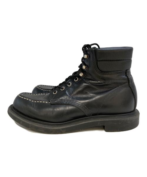 RED WING（レッドウィング）RED WING (レッドウィング) SuperSole® 6-inch Moc　8133 ブラック サイズ:26の古着・服飾アイテム