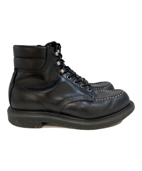 RED WING（レッドウィング）RED WING (レッドウィング) SuperSole® 6-inch Moc　8133 ブラック サイズ:26の古着・服飾アイテム