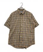 Burberry'sバーバリーズ）の古着「ノバチェックシャツ」｜ブラウン