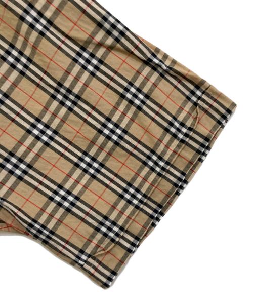 Burberry's（バーバリーズ）Burberry's (バーバリーズ) ノバチェックシャツ ブラウン サイズ:XLの古着・服飾アイテム