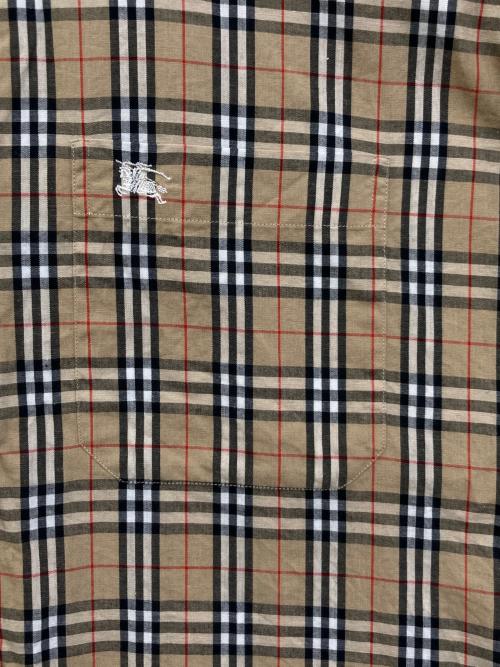 Burberry's（バーバリーズ）Burberry's (バーバリーズ) ノバチェックシャツ ブラウン サイズ:XLの古着・服飾アイテム