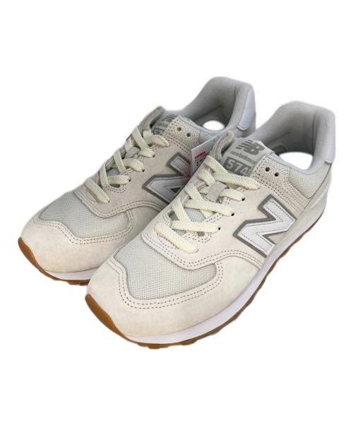 NEW BALANCE（ニューバランス）NEW BALANCE (ニューバランス) ローカットスニーカー U574RAD アイボリー サイズ:27 未使用品の古着・服飾アイテム