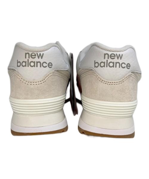 NEW BALANCE（ニューバランス）NEW BALANCE (ニューバランス) ローカットスニーカー U574RAD アイボリー サイズ:27 未使用品の古着・服飾アイテム