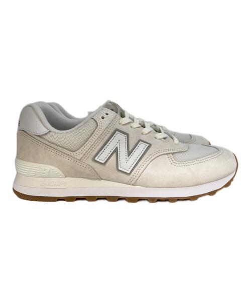 NEW BALANCE（ニューバランス）NEW BALANCE (ニューバランス) ローカットスニーカー U574RAD アイボリー サイズ:27 未使用品の古着・服飾アイテム