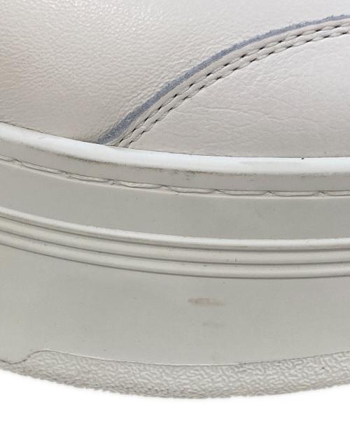 CELINE（セリーヌ）CELINE (セリーヌ) ベルクロストラップ ハイカットスニーカー ホワイト サイズ:37の古着・服飾アイテム