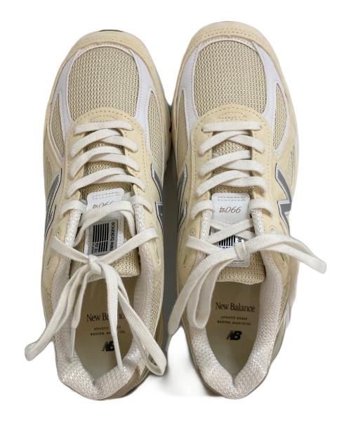NEW BALANCE（ニューバランス）NEW BALANCE (ニューバランス) ローカットスニーカー U990TE4 アイボリー サイズ:27.5の古着・服飾アイテム