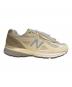 中古・古着 NEW BALANCE (ニューバランス) ローカットスニーカー U990TE4 アイボリー サイズ:27.5：15000円