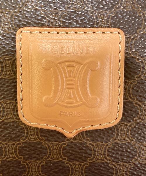 CELINE（セリーヌ）CELINE (セリーヌ) マカダム柄ミニボストンバッグ ブラウンの古着・服飾アイテム