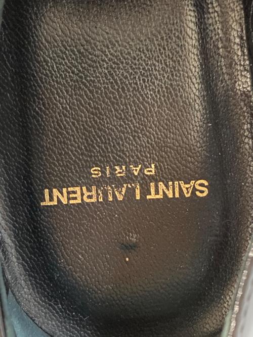 Saint Laurent Paris（サンローランパリ）Saint Laurent Paris (サンローランパリ) エナメルモンクストラップシューズ　DM 362304 ブラック サイズ:35　1/2の古着・服飾アイテム