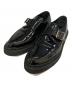 Saint Laurent Paris（サンローランパリ）の古着「エナメルモンクストラップシューズ　DM 362304」｜ブラック