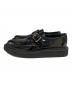 Saint Laurent Paris (サンローランパリ) エナメルモンクストラップシューズ　DM 362304 ブラック サイズ:35　1/2：17000円