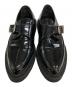 中古・古着 Saint Laurent Paris (サンローランパリ) エナメルモンクストラップシューズ　DM 362304 ブラック サイズ:35　1/2：17000円
