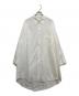 MM6 Maison Margiela（エムエムシックスメゾンマルジェラ）の古着「オーバーサイズシャツ　S52CT0570 S47294」｜ホワイト