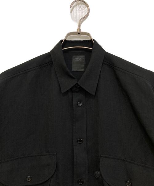 DAIWA PIER39（ダイワ ピア39）DAIWA PIER39 (ダイワ ピア39) Tech Bombay Safari Shirts　BE-80122 ブラック サイズ:Mの古着・服飾アイテム