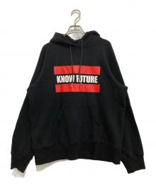 sacai（サカイ）の古着「KNOW FUTURE Hoodie　24-0722S」｜ブラック