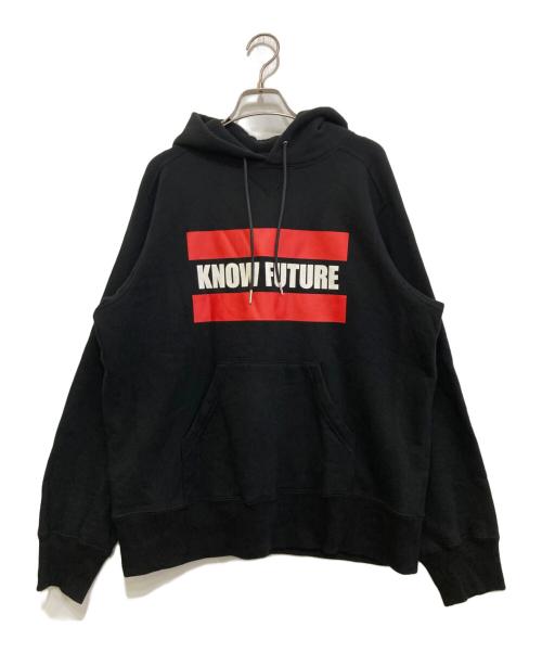 sacai（サカイ）sacai (サカイ) KNOW FUTURE Hoodie　24-0722S ブラック サイズ:3の古着・服飾アイテム