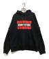 sacai（サカイ）の古着「KNOW FUTURE Hoodie　24-0722S」｜ブラック
